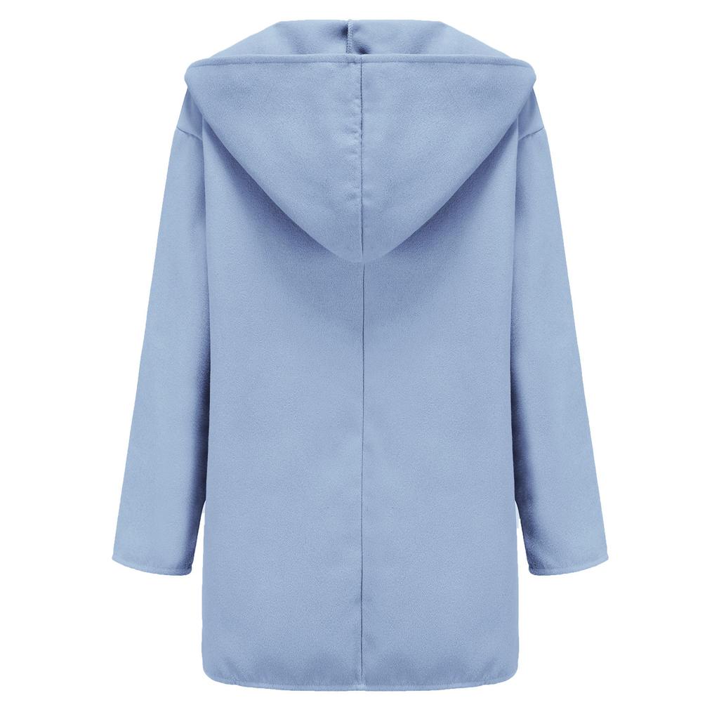 Women's Loose Long-sleeved, Fashionable, Plus-size Warm Cardigan Jacket Top