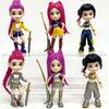 New 6pcs/set Anime Kpop Demon Hunt series Figure Toy Desk Decoration Statues Ornament Halloween/Christmas Kids Birthday Gifts