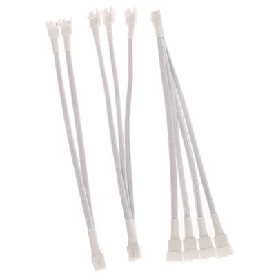Câble Adaptateur d'Extension pour Ventilateur de CPU de Carte Mère 4 Broches 1 à 1/2/3/4 Ventilateur de Boîtier d'Ordinateur PWM Femelle vers Câble Répartiteur 4 Broches
