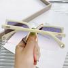Vintage Rimless Square Sun Glasses Fashion Oversized Sunglasses For Women Men Eyewear Luxury Design Uv400 Female Shades