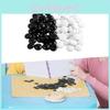 70 Small Pieces Craft Chess Stones Gobang Beads For Classic Strategy Weiqi Baduk