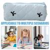 1pcs Large Capacity Bow Pencil Case School Supplies Pencil Pouch Stationery Box Zipper Closure Bag School Desktop Containers