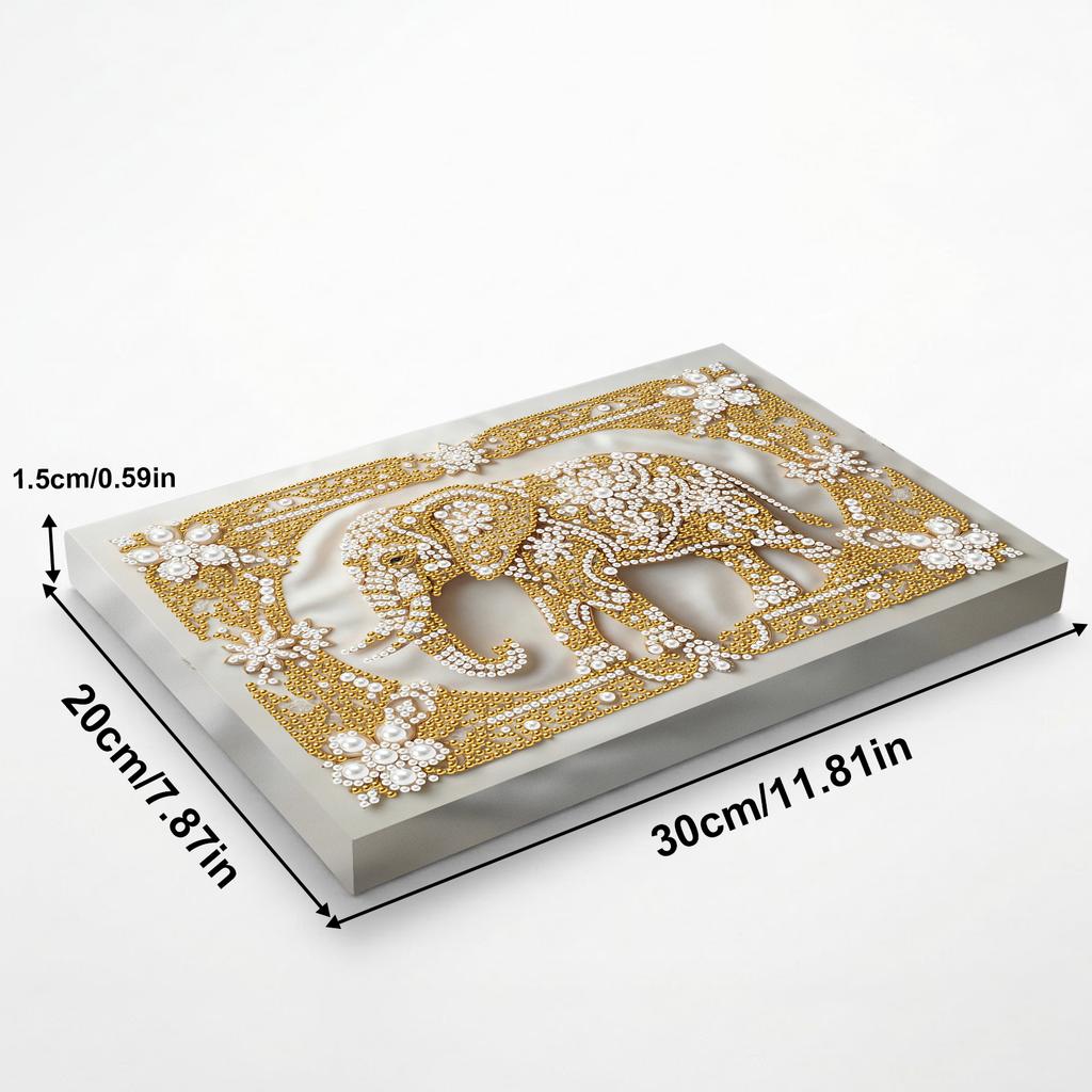 DIY Pearl Painting Kit with Frame 7.87x11.81in Pearl Gem Paintings Picture Arts Craft for Adults Beginners Home Wall Decor