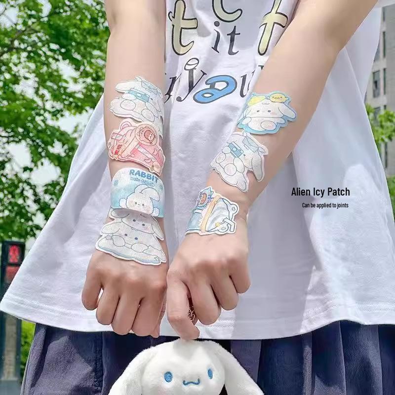 10-Pack Newcomer Exclusive Cartoon Cooling Patch for Phones - Free Shipping