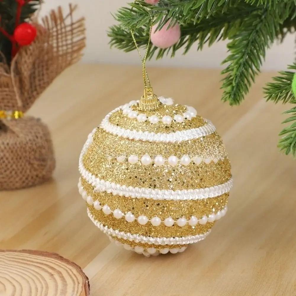 Creative 8cm Christmas Ball Set Foam Gift Ball Xmas Tree Hanging Christmas Decorations Xmas Baubles Xmas Ornament Ball