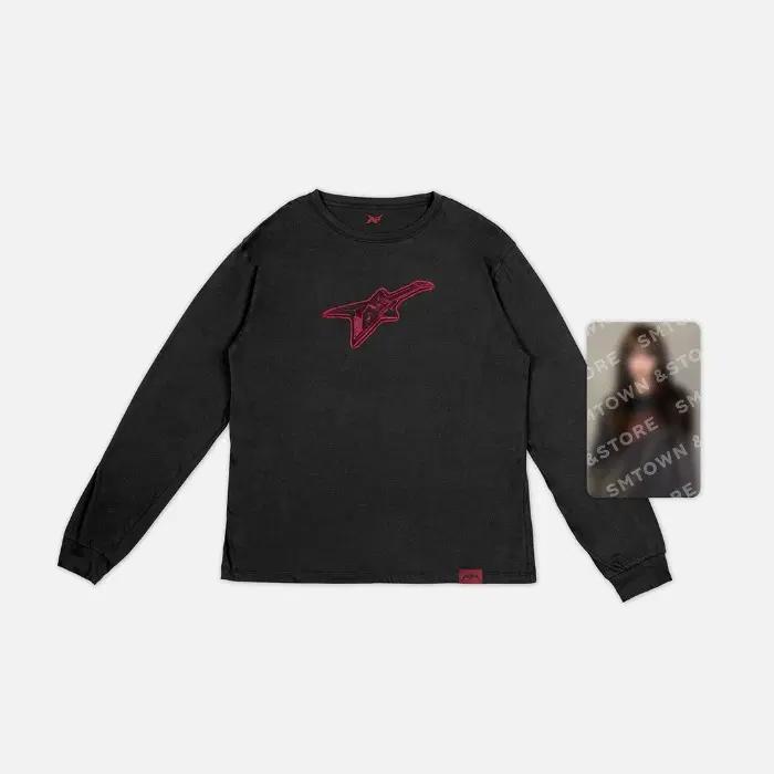 Aespa Carina Richie Men's Long-sleeved Shirt Photocard Photo Card Sealed