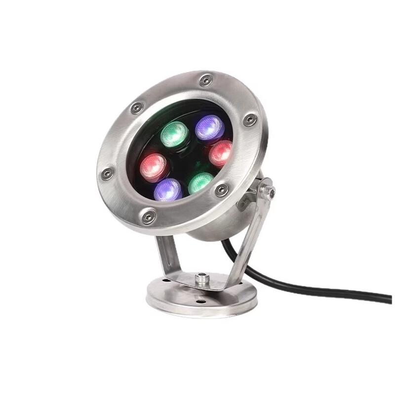 Purple 36W Stainless Steel Underwater Pond Light