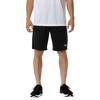 Navidry Training Wear Knit Half Pants, Shorts, Sweat-wicking, Quick-drying, UV Protection (UPF15), 32MDC190, Men's, Black/Silver, Size L
