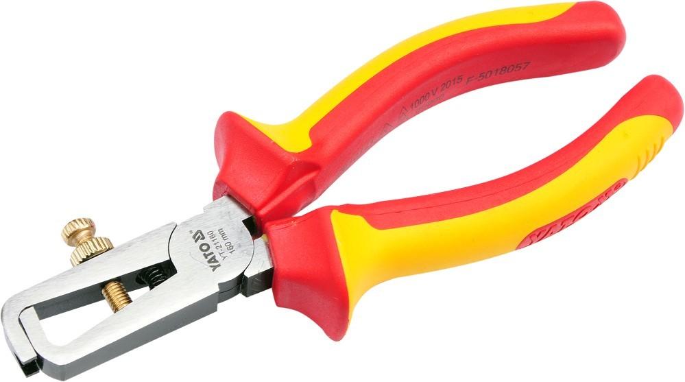 WIRE STRIPPER PLIERS 160MM VDE YT-21160 YATO