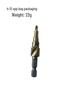 Top-Selling Hex Shank High-Strength Step Drill for Easy Hole Enlargement in Various Materials