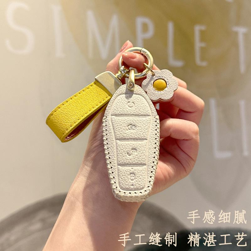 Moderne Autoschlüsselhülle für BYD New ATTO 3 2 Song Pro Seagull Dolphin Seal U Sealion 7 Fernschlüsselabdeckung Schale Halter Schutz Fob