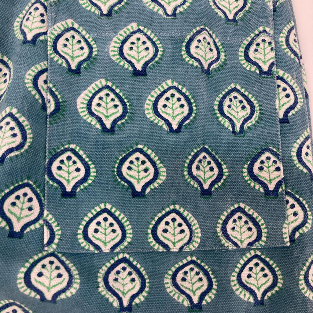 Ron Herman [xSZ Blockprints] Blue Canvas Skirt skirt XS blueUsed