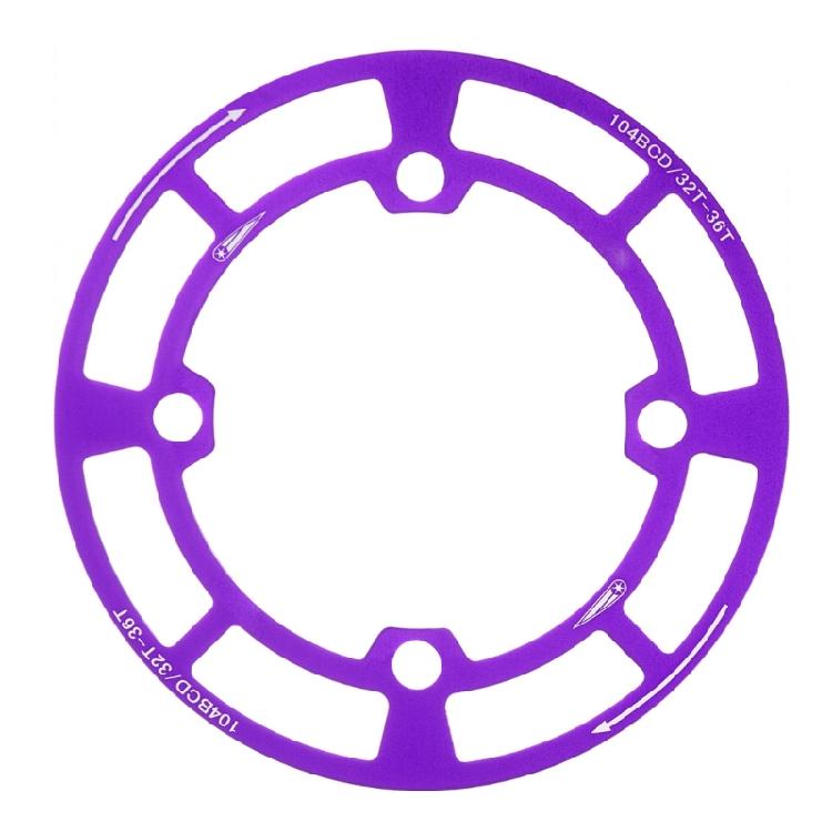 Aluminum Alloys Single Speed Chainring Guard for Bicycles Crankset Protections Crank Protector Bicycles Chainring Cover