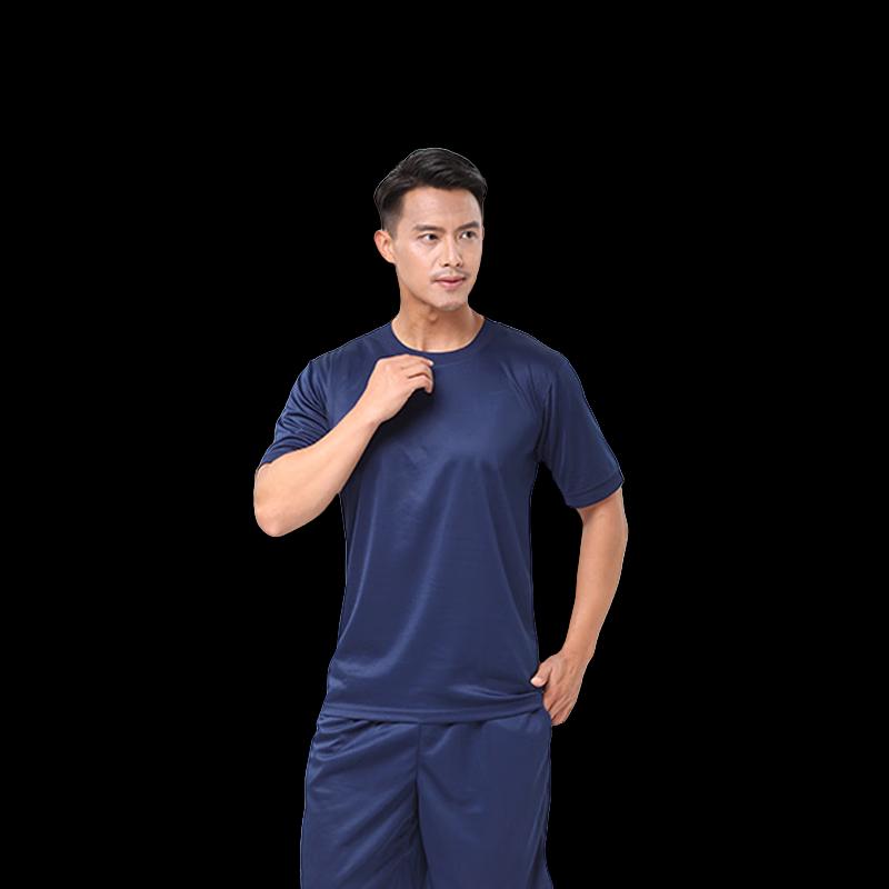 WEZHO Unisex Summer Training Short-Sleeve Shirt