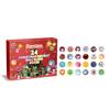 Dowmoo 24 Christmas bouncy ball blind boxes, holiday gifts suitable for game lovers, adult and children's toys