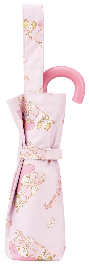 Skater Folding Ages Manual Includes Dedicated UV 6 Suitable for Sun and Includes Dedicated Storage Sanrio My Melody Big Children's Parasol, 50cm, 7-8,