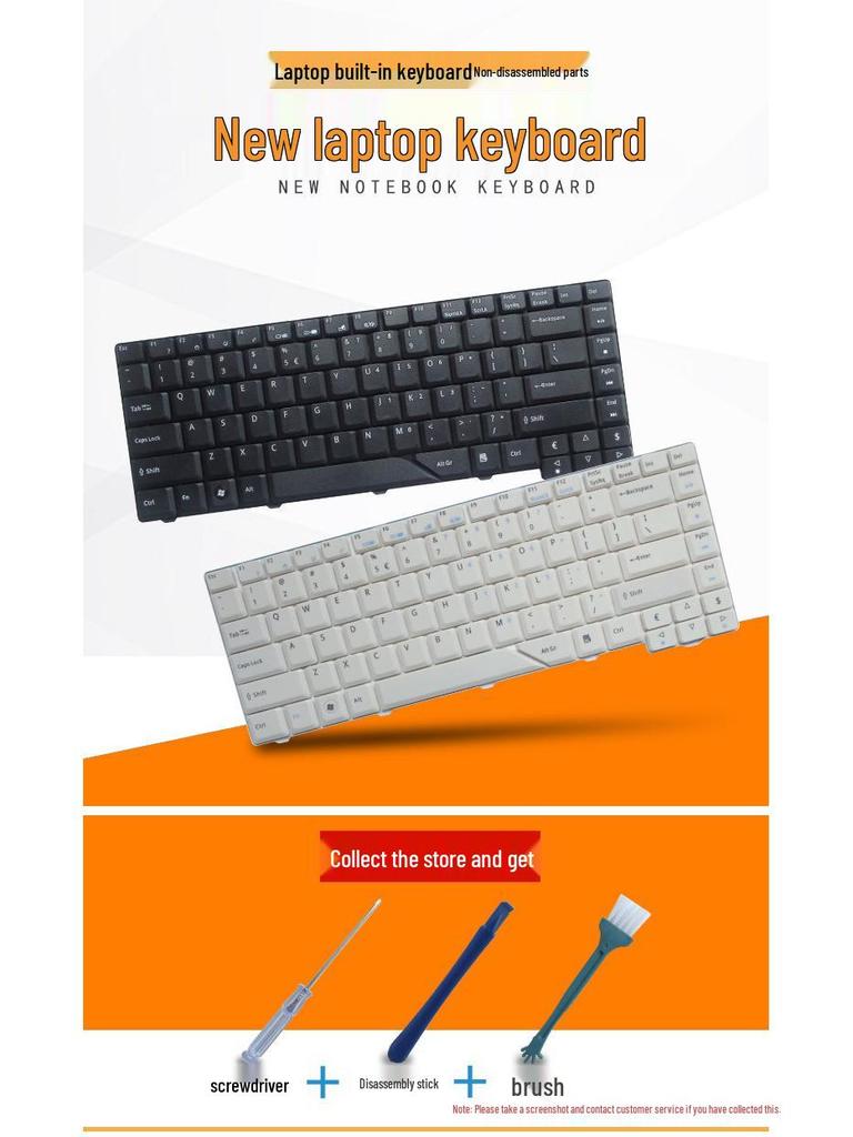 Applicable RU/SP/BR/UK Keyboard for Acer 4730/4730Z 1641 5315 5930G 4220 4330