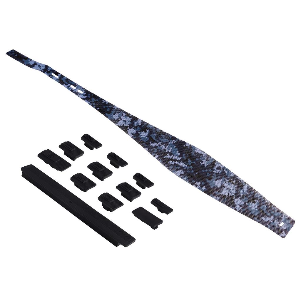 PlayVital Dust Cover Kit for PS5 Slim Digital Cover Mesh Silicone Plug Premium Dust PS5 Slim Accessory Digital 12-in-1 (Disc & Version) - Anti-Dust &