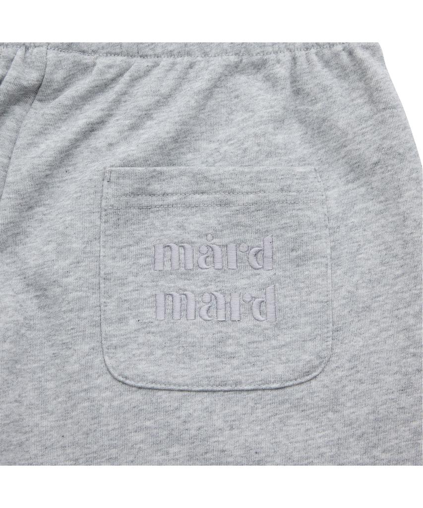MARDMARD Pocket Point Sweat Shorts - Melange Grey