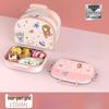Children's Pink Astronaut Insulated Lunch Box Set