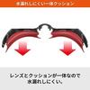 Swans Japan-made Swimming Goggles Fitness Adult Size Cushioning Anti-fog SW-32N SW-45N