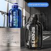 1800/2600ML Sports Water Bottle with Straw Gym Cycling Cup Large Capacity Accurate Calibration Fitness Camping Men Water Kettle
