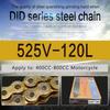 Motorcycle Chain Oil Seal Chain DID O-Ring 428 DID Chain 136 Link 520 525 530 Chains 120 Links for Yamaha Suzuki Dirt Bike ATV