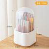 Stolní organizér Průhledný otočný držák pera Organizér police na psací potřeby Zásobník na psací potřeby Držák na pera
