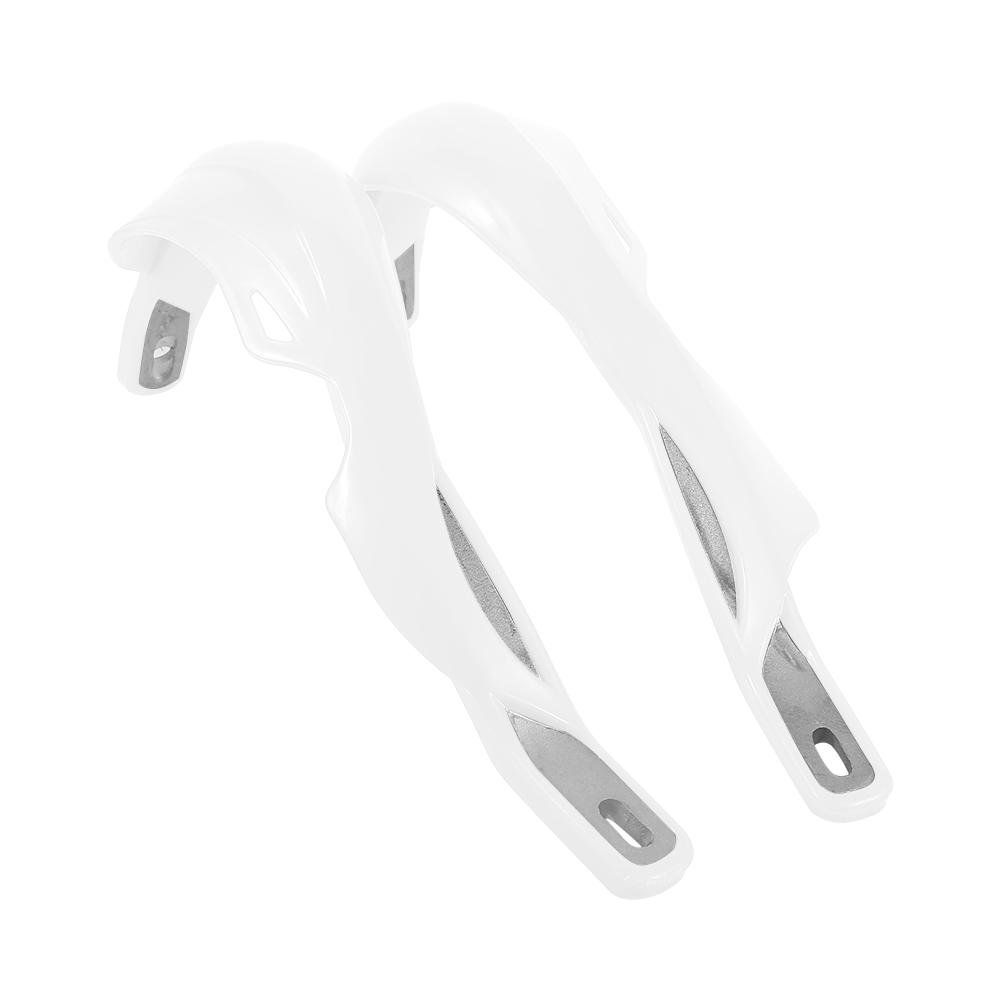 

1 Pair Universal Handlebar Hand Guards Fit for Motorcycle Motocross Dirt Bike White белый