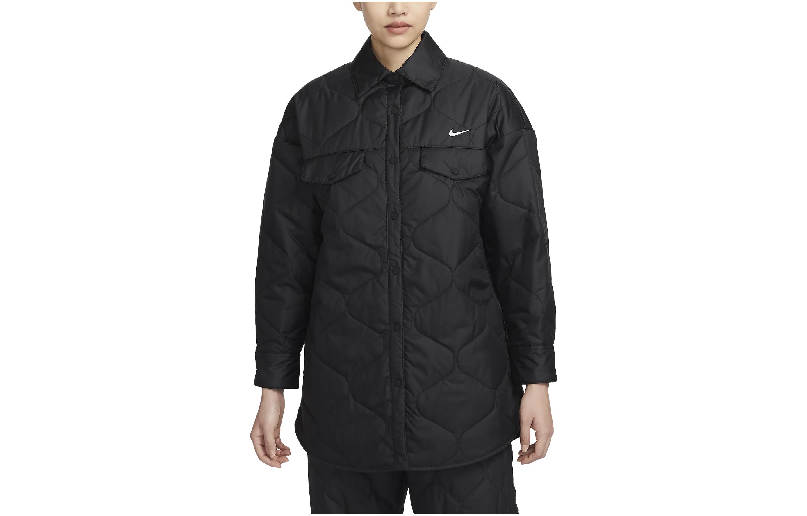 Nike Jackets Women s Black Lapel Moderate Other FB8733-010 L