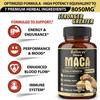 Ginseng root, black pepper, ginseng root, maca root, dietary supplements 120 capsules