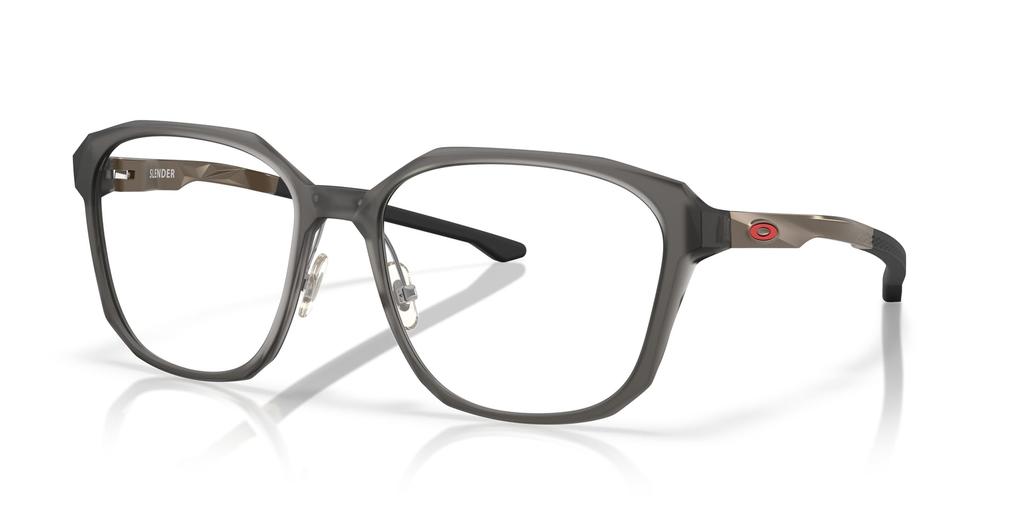 Oakley Eyeglasses Frame Frame Color Satin Grey Lens Demo Lens 57mm Men's 0OX8193, (Front) Smoke, Color