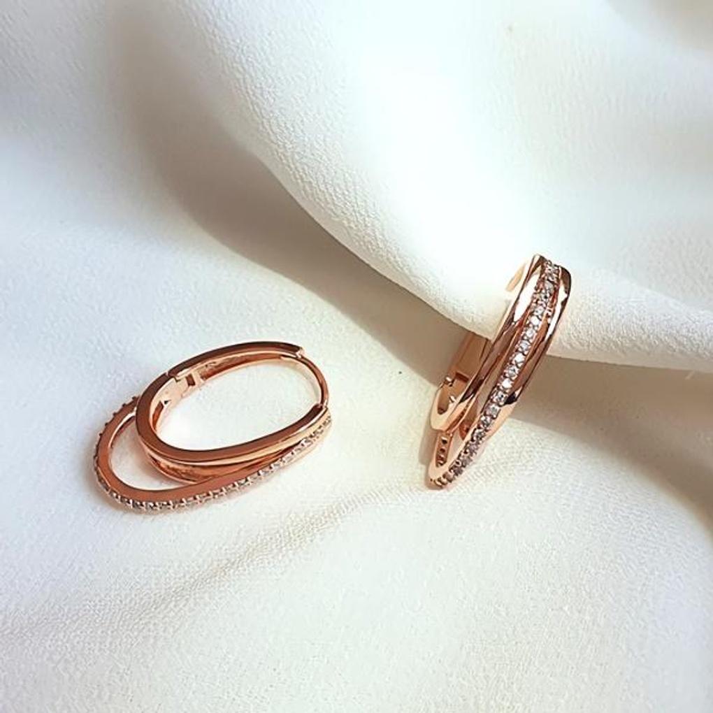 Women's Daily Double Hula Hoop Earrings
