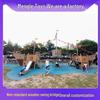 Wooden Playhouse with Stainless Steel Slide: Indoor/Outdoor Kindergarten & Community Climbing Frame