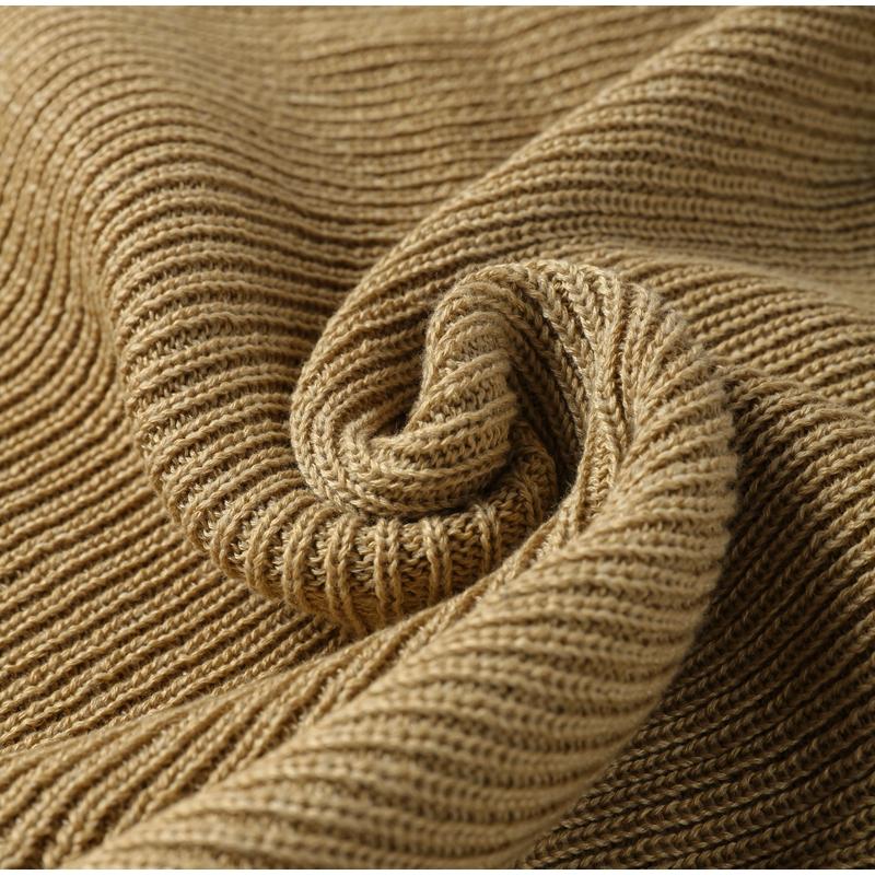 Women Casual Solid Color Knit Sweater Two Piece Set Autumn Winter Thick Round Neck Loose Pullover Wide Leg Pants Matching Sets