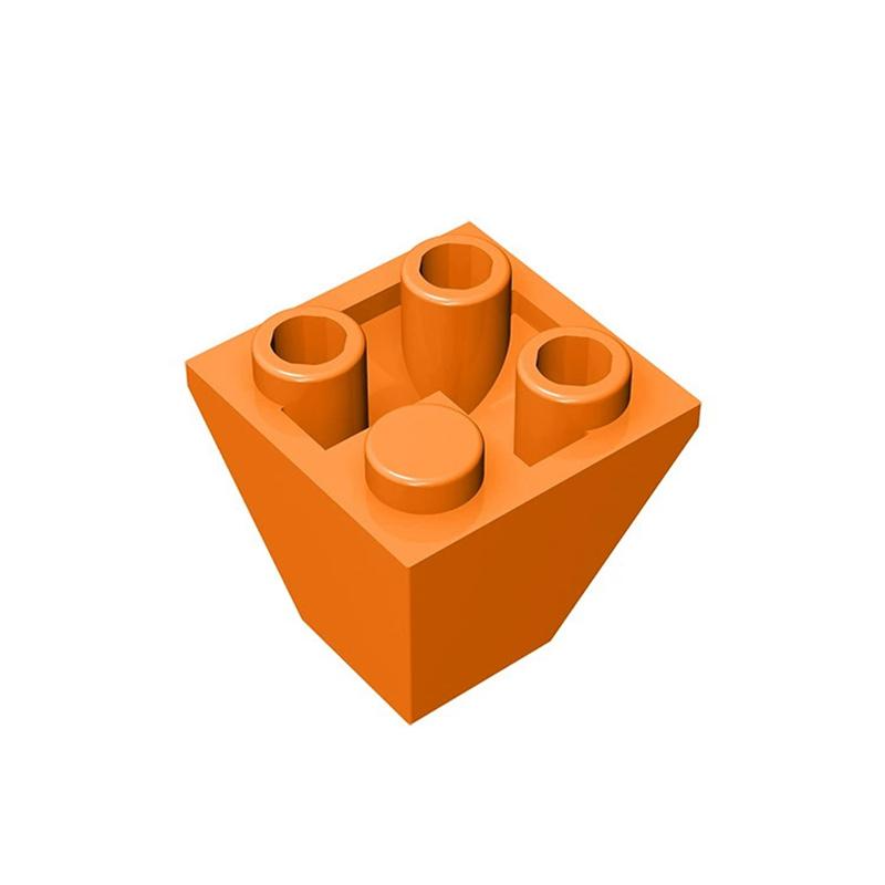 50g/49PCS 3676 Slope Inverted 45° 2x2 Double Convex Block Moc Compatible with Brick DIY Children's Toy
