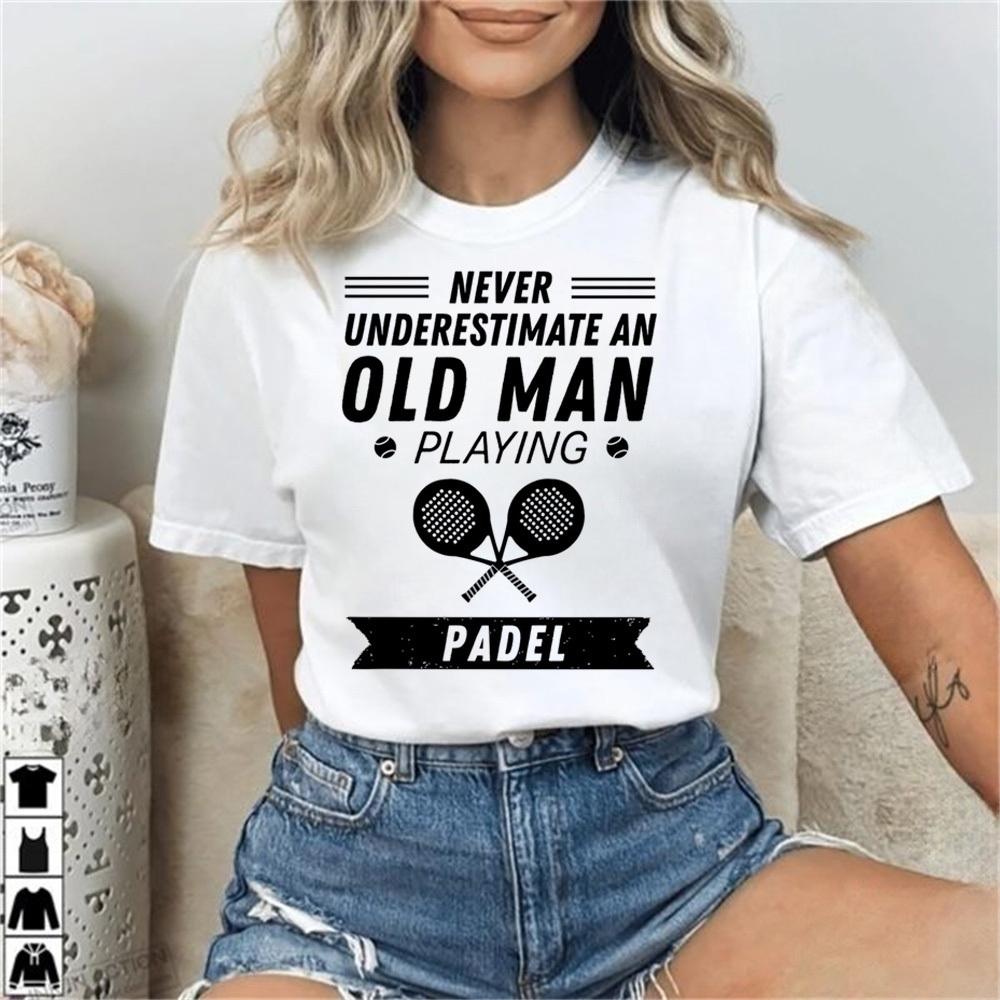 Padel Top Tees Wounisex Grunge Graphic Punk Kawaii University Breathable Top Tees Anime Trendy Comfortable Punk 2000s Digital