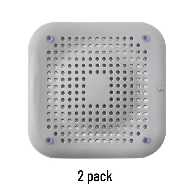 Anti-Odor Silicone Floor Drain Mat for Toilets, Kitchens, and Bathrooms