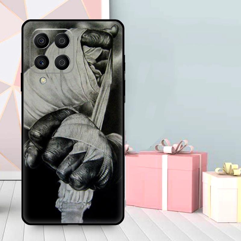 Muay Thai Kickboxing Fight Case For Samsung Galaxy M06 M11 M31 M14 M34 M54 M12 M32 M52 M15 M13 M16 M36 M56 M53 M35 M55