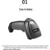 Zebra DS2208 Wired 2D Barcode Scanner with Stand