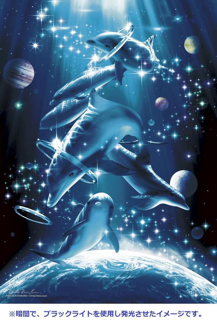 500 Piece Glowing Jigsaw Puzzle Puzzle Master Lassen Magical Playground Aim! (38x53cm)