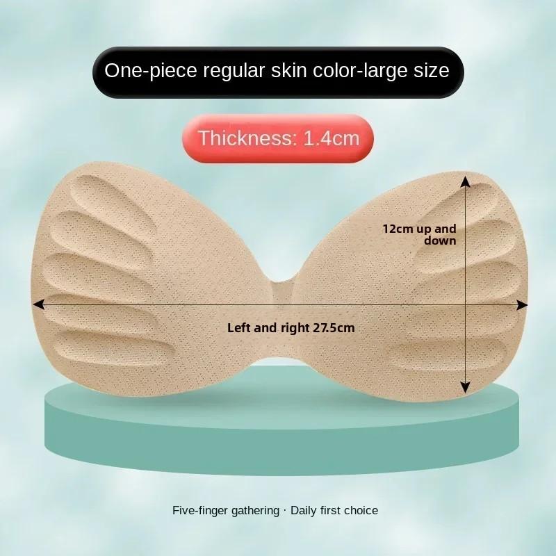 

Women Triangle Push Up Bra Pads Soft Sponge Bra Inserts Swimwear Sports Bras Daily Lingerie Enhancement Accessories Bra Inserts L