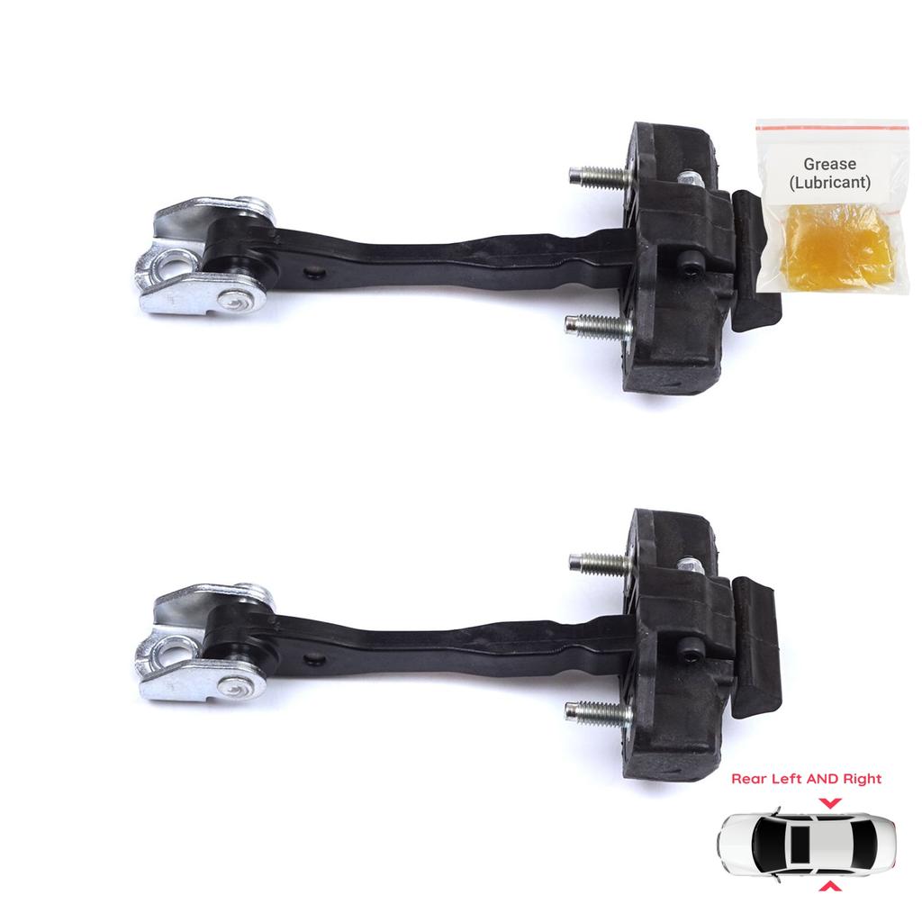 EDP1278-1 2 Pieces Rear Door Hinge Stop Check Strap Limiter for Fiat Bravo 198 Lancia Delta MK3 844 2008-2014 51805582