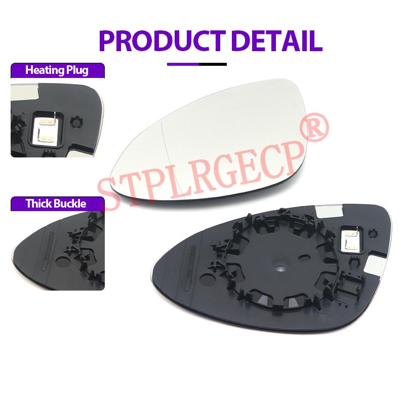 Heated Auto Left Right Door Wing Side Mirror Glass Car-styling Rear View Lens for Porsche Cayenne 958 92A Pre-facelift 2010-2014