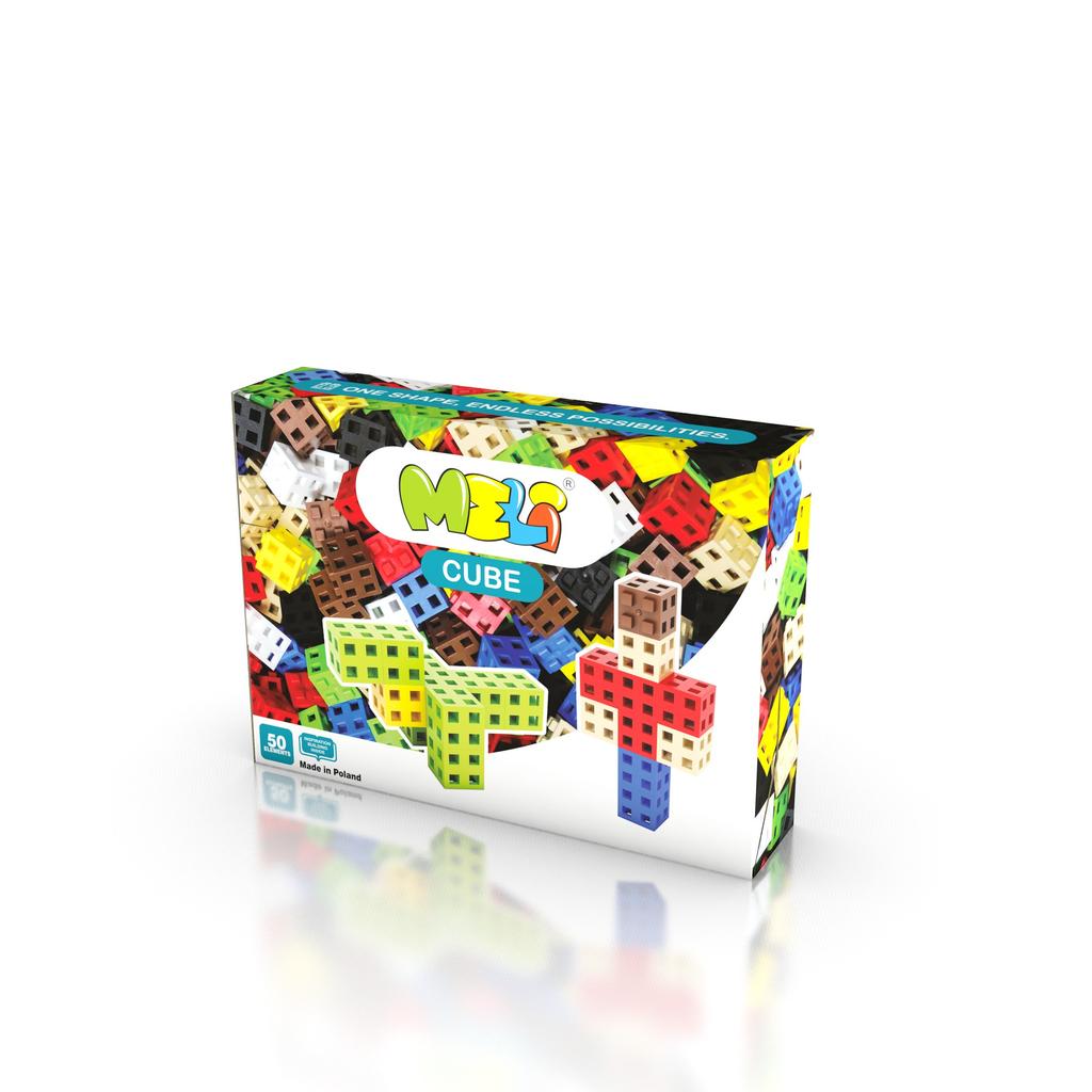 Cube building blocks 50 pcs.