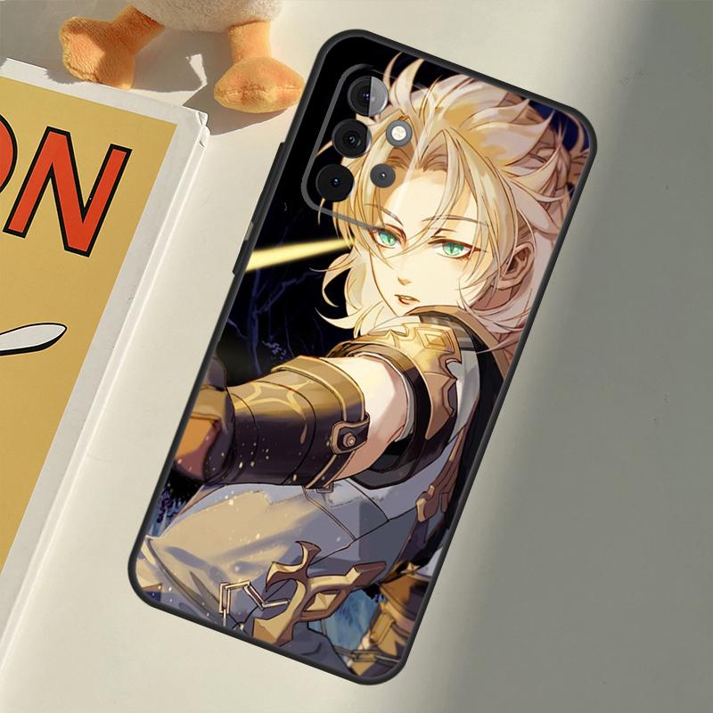 Albedo Genshin Impact For Samsung Galaxy A06 A05 A36 A26 A16 A54 A34 A14 A22 A32 A52 A55 A35 A15 A53 A13 A56 Case