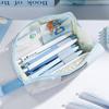 Large Capacity Pen Bag 4-Layer Classification Stationery Bag INS Pencil Pouch  School Supplies
