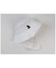 Yunibeosyeolkemiseuteuli String White Poly Bucket Hat Poly Bucket Hat