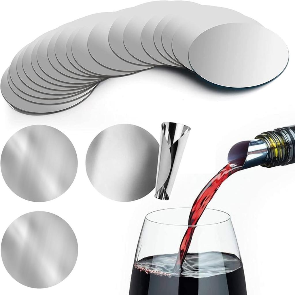 Anti-oxidation Rotating Wine Pourer, Special Drainer For Red Wine And Fruit Wine (pack Of 50)