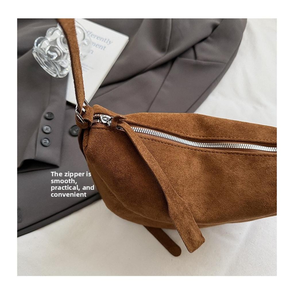 Dumpling Bag Women's Autumn New Niche Design Single Shoulder Bag Large Capacity Versatile Commuting Crossbody Bag